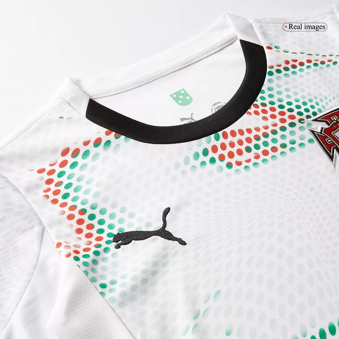 Portugal Soccer Jersey Away Women's Custom Shirt 2025