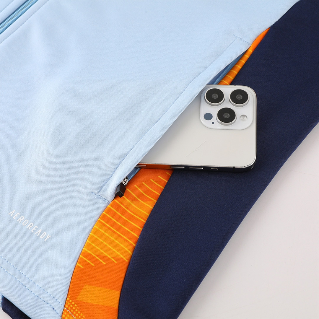 Real Madrid Training Kit (Jacket+Pants) Gray 2024/25