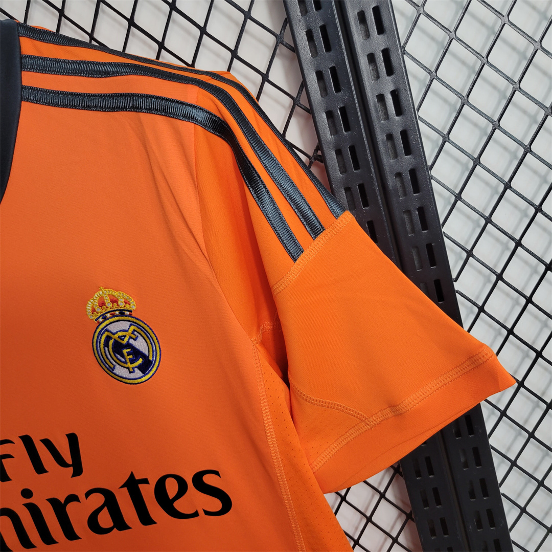 Real Madrid Retro Jersey Third Away Custom Soccer Shirt 2013/14