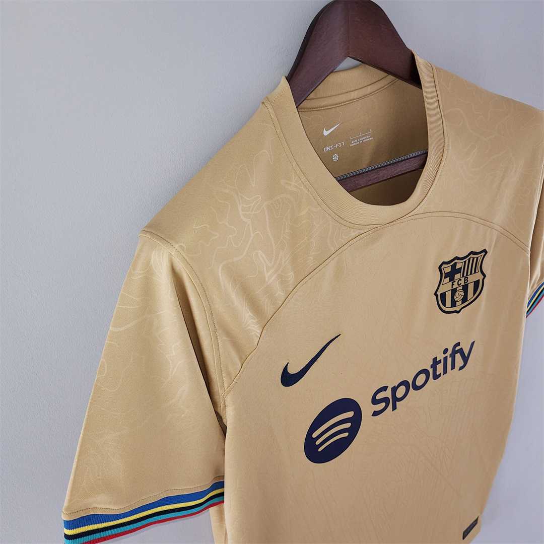 Barcelona Away Soccer Jersey Custom Shirt 2022/23
