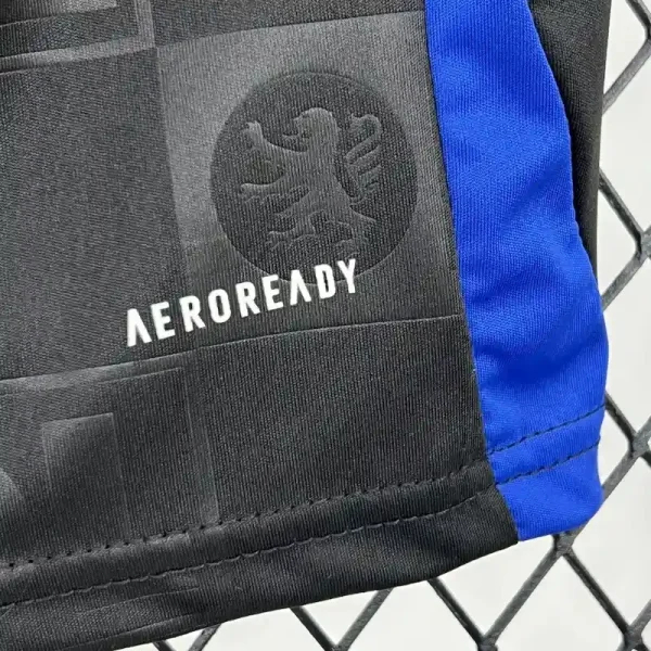 Olympique Lyonnais Football Jersey Away Kids Kit Jerseys+Shorts 2024/25