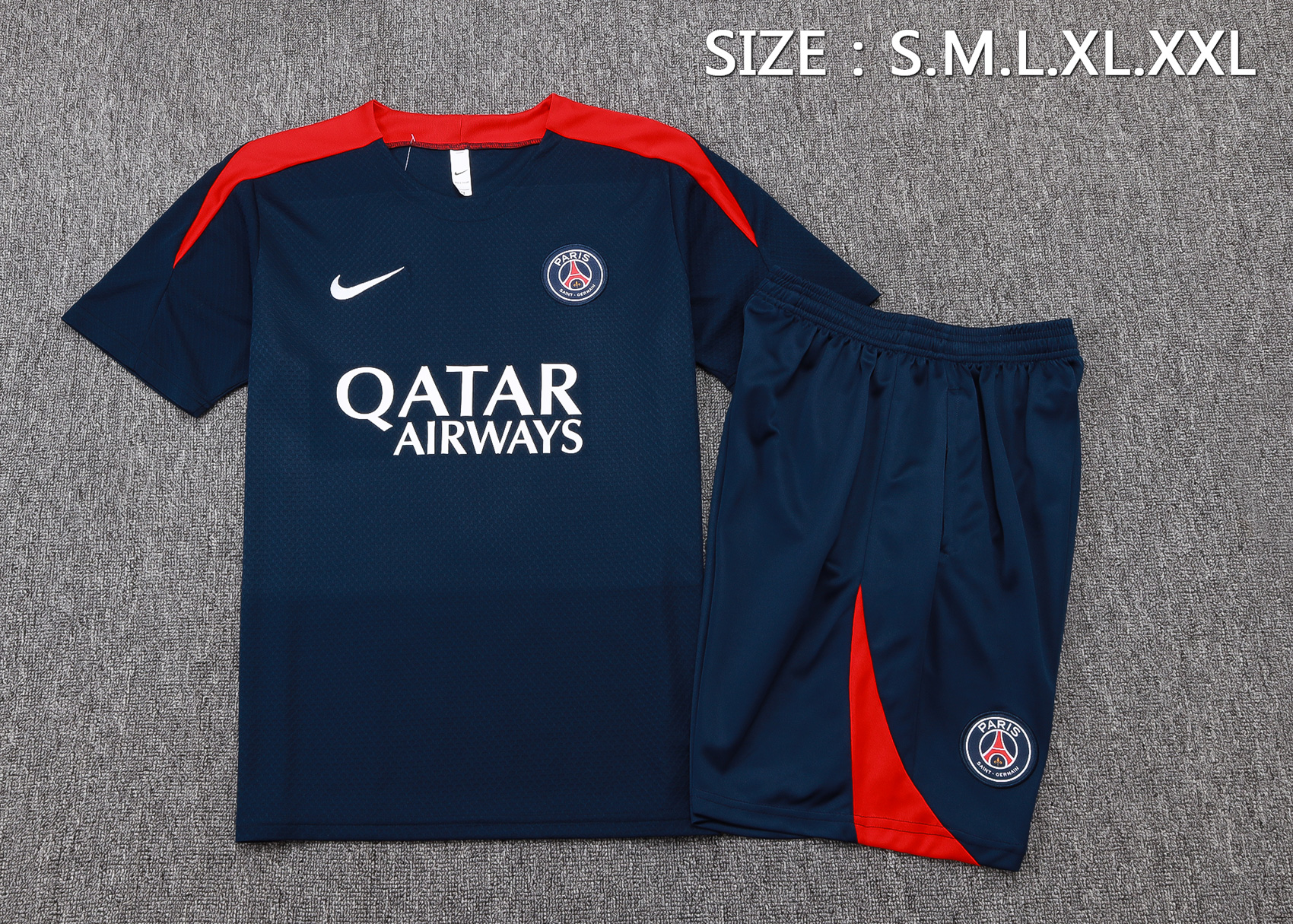 PSG Training Jersey Kit Blue 2025/26