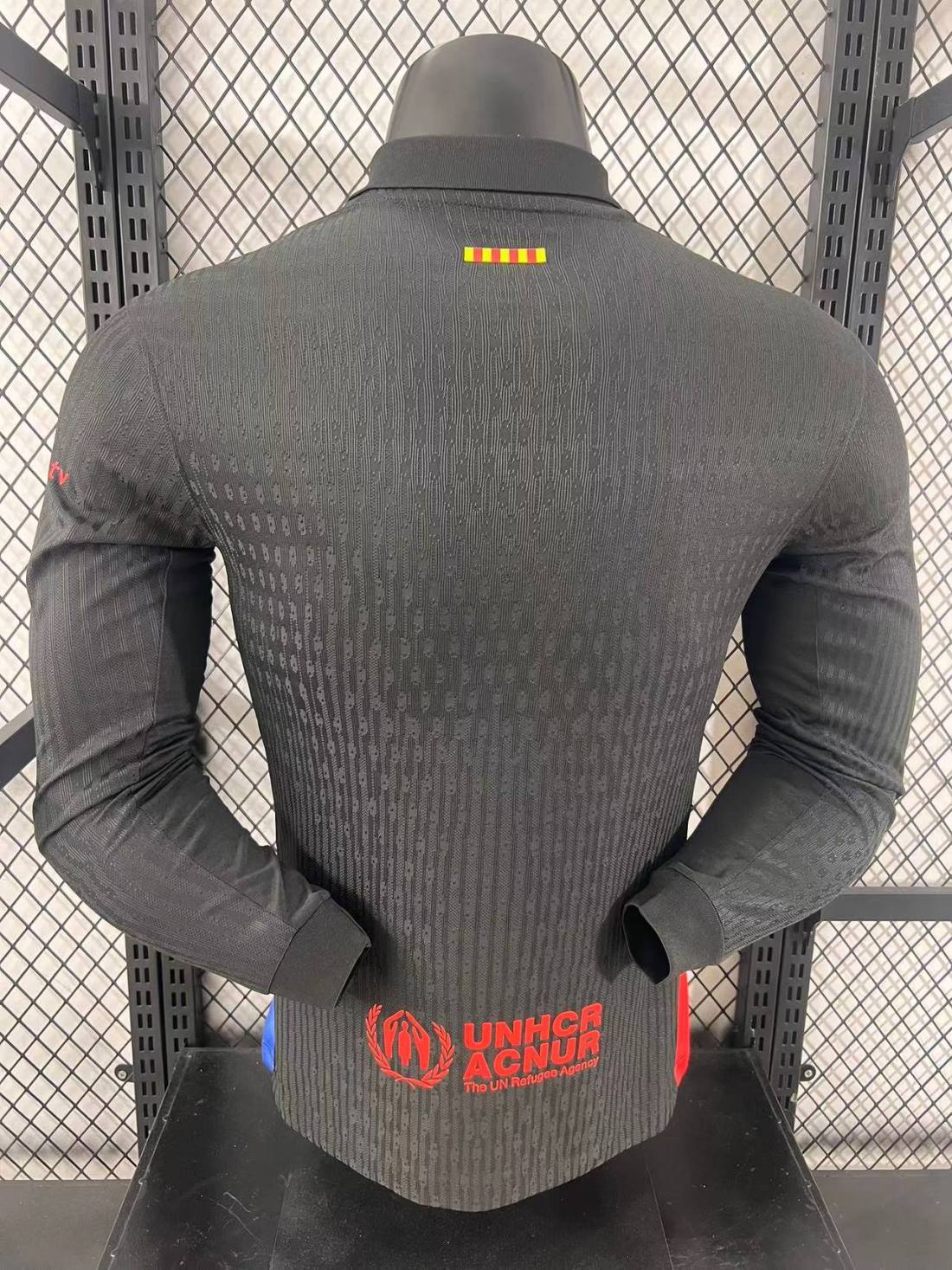 Authentic Soccer Jersey Barcelona Away x Travis Scott Long Sleeve Shirt 2024/25