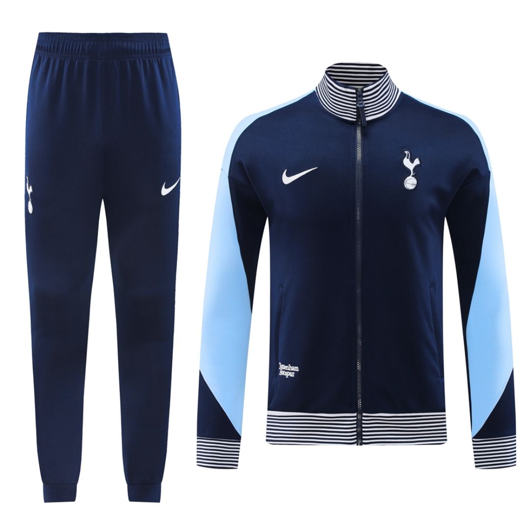 Tottenham Hotspur Full-Zip Training Kit (Jacket+Pants) Navy 2024/25