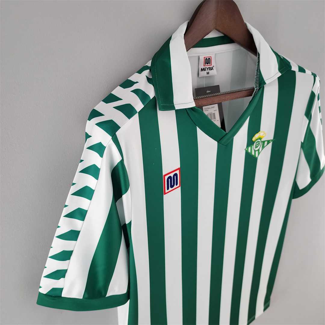 Real Betis Retro Jersey Home Soccer Shirt 1982/85