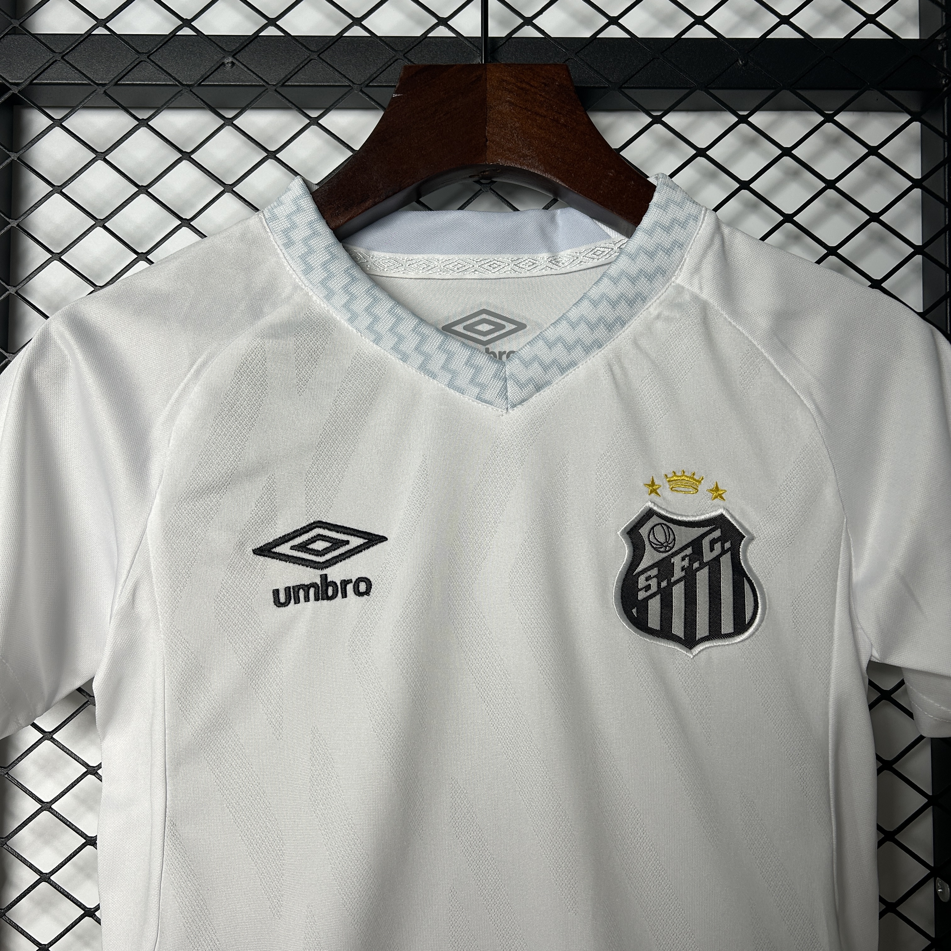 Santos FC Soccer Jersey Home Kids Kit Jersey+Shorts 2025