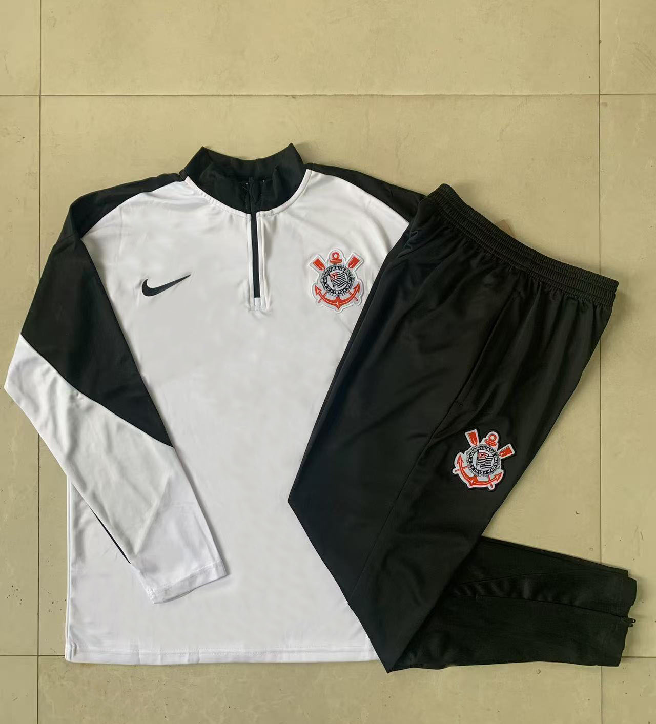 Corinthians Training Kit (Sweatshirt+Pants) White 2025