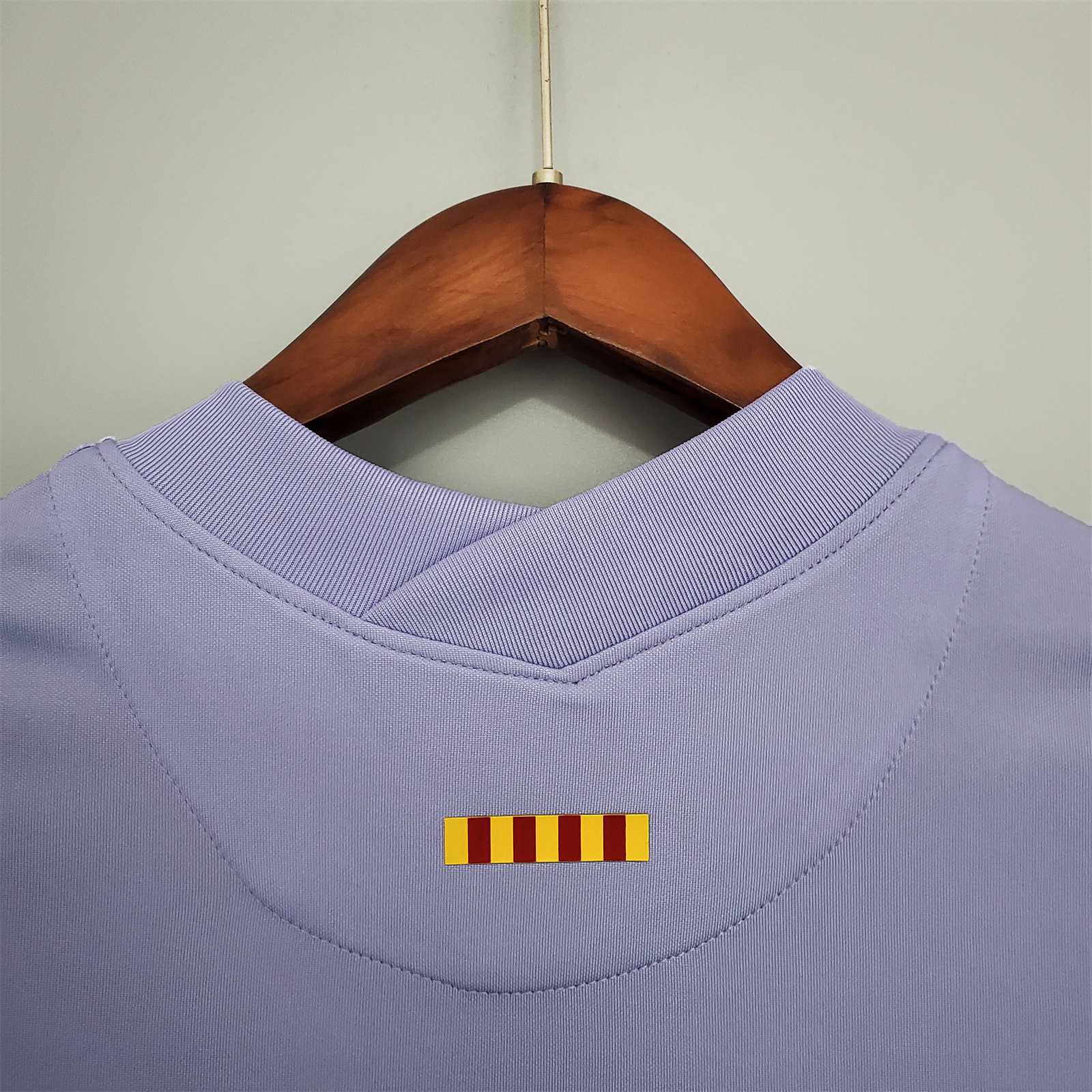 Barcelona Retro Jersey Away Soccer Shirt 2021/22