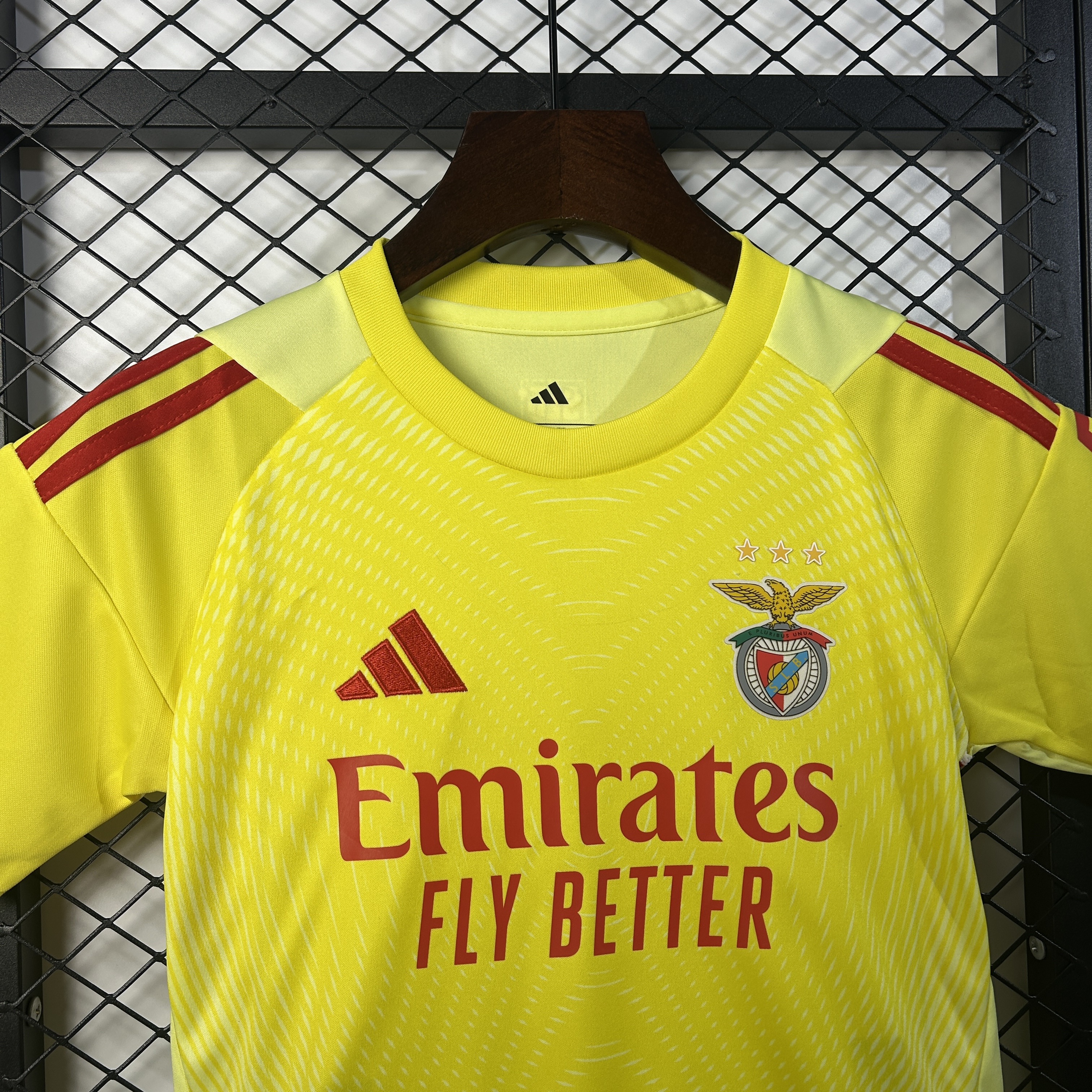 Benfica Soccer Jersey Goalkeeper Kids Kit Jersey+Shorts 2025/26