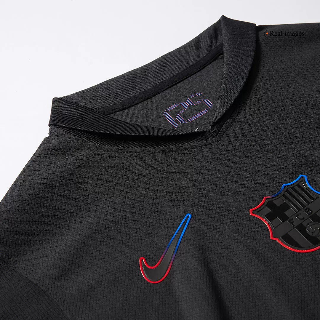Barcelona Soccer Jersey Away Custom Shirt 2024/25 Spotify Logo Without Text