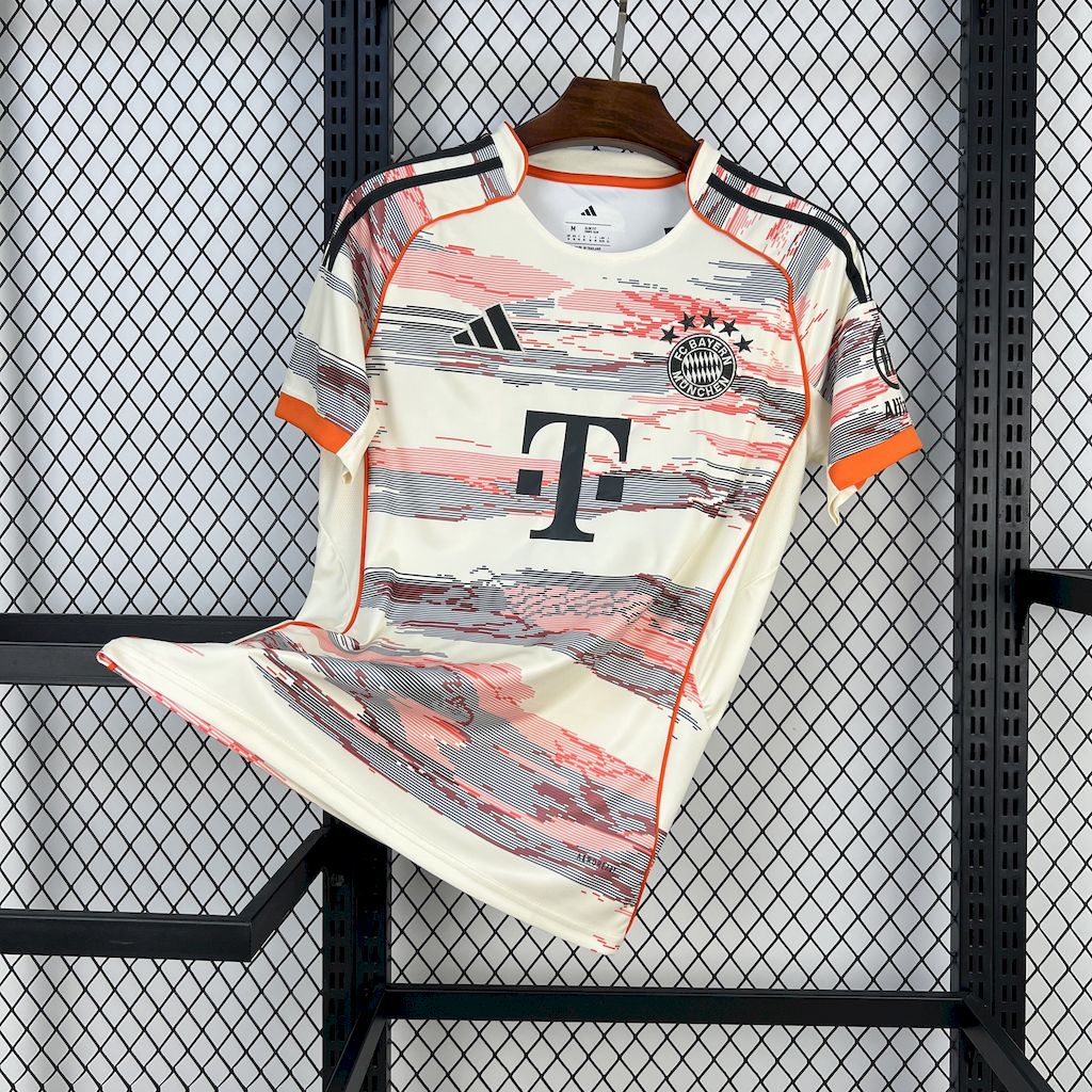 Bayern Munich Soccer Jersey Away Shirt 2025/26