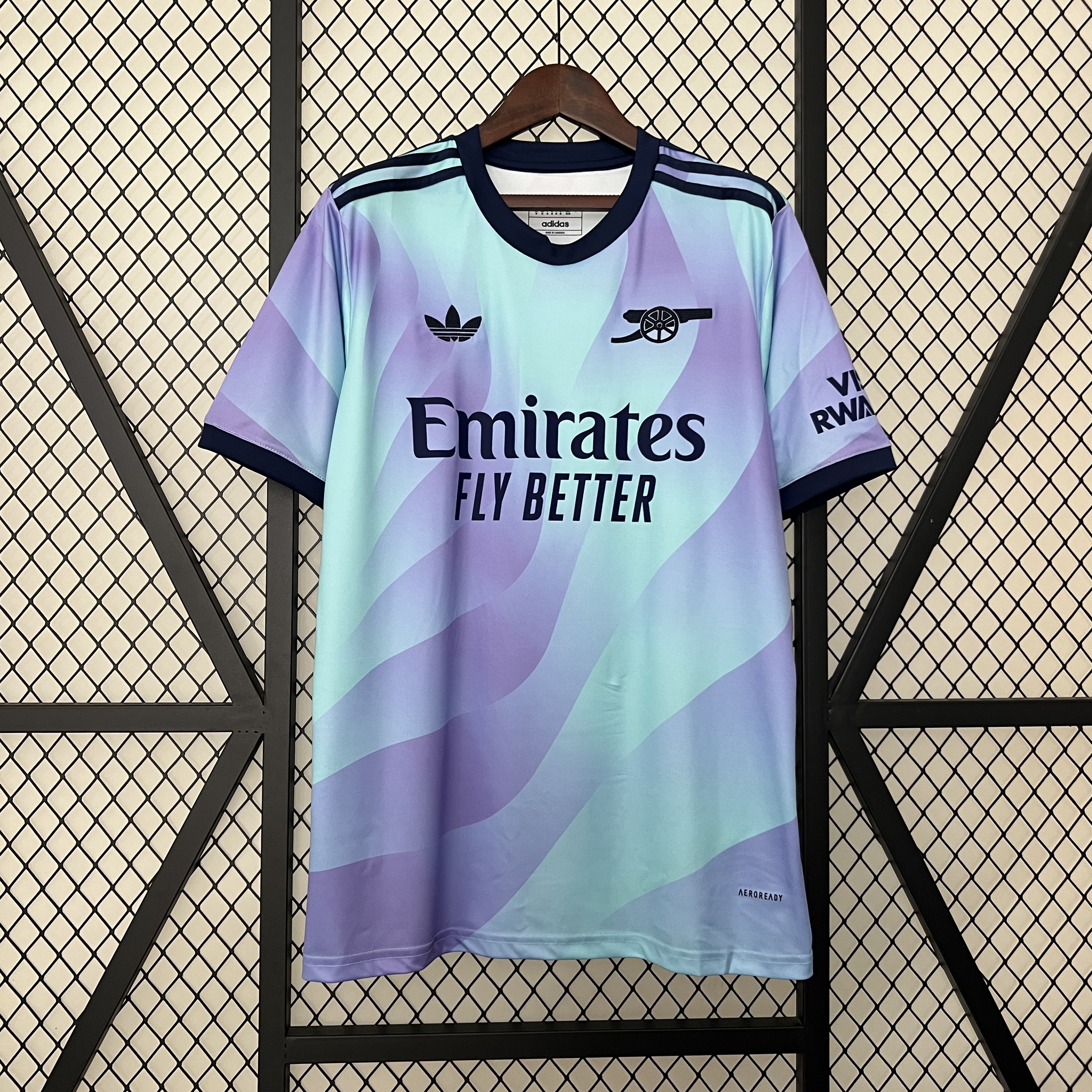 Arsenal Soccer Jersey Third Away Custom Shirt 2024/25
