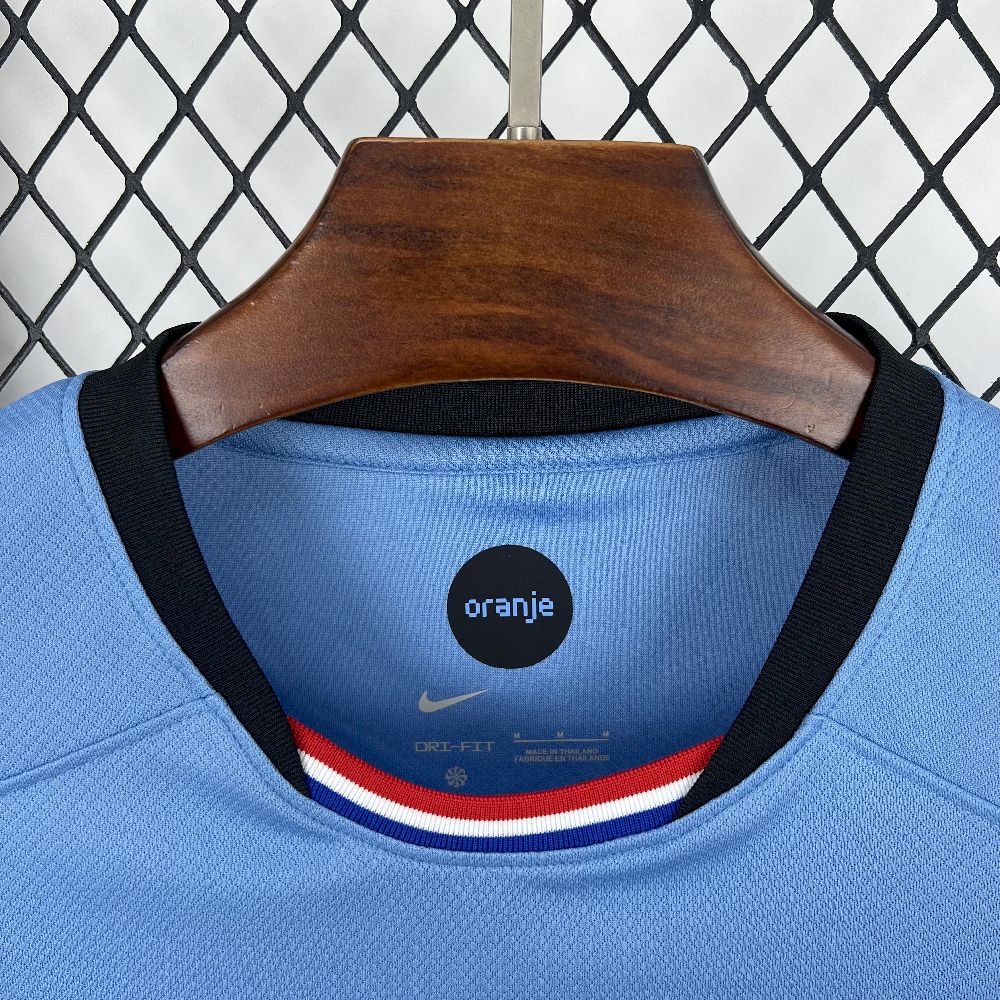 Netherlands Soccer Jersey Away Custom Shirt 2025