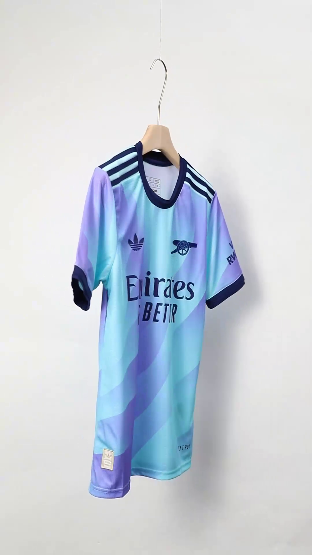 Arsenal Soccer Jersey Third Away Authentic Shirt 2024/25