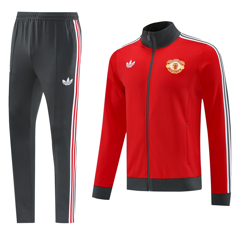 Manchester United Training Kit (Jacket+Pants) Red 2025/26