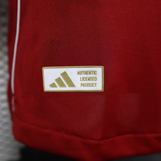 Liverpool Authentic Football Jersey Home Long Sleeve Shirt 2025/26