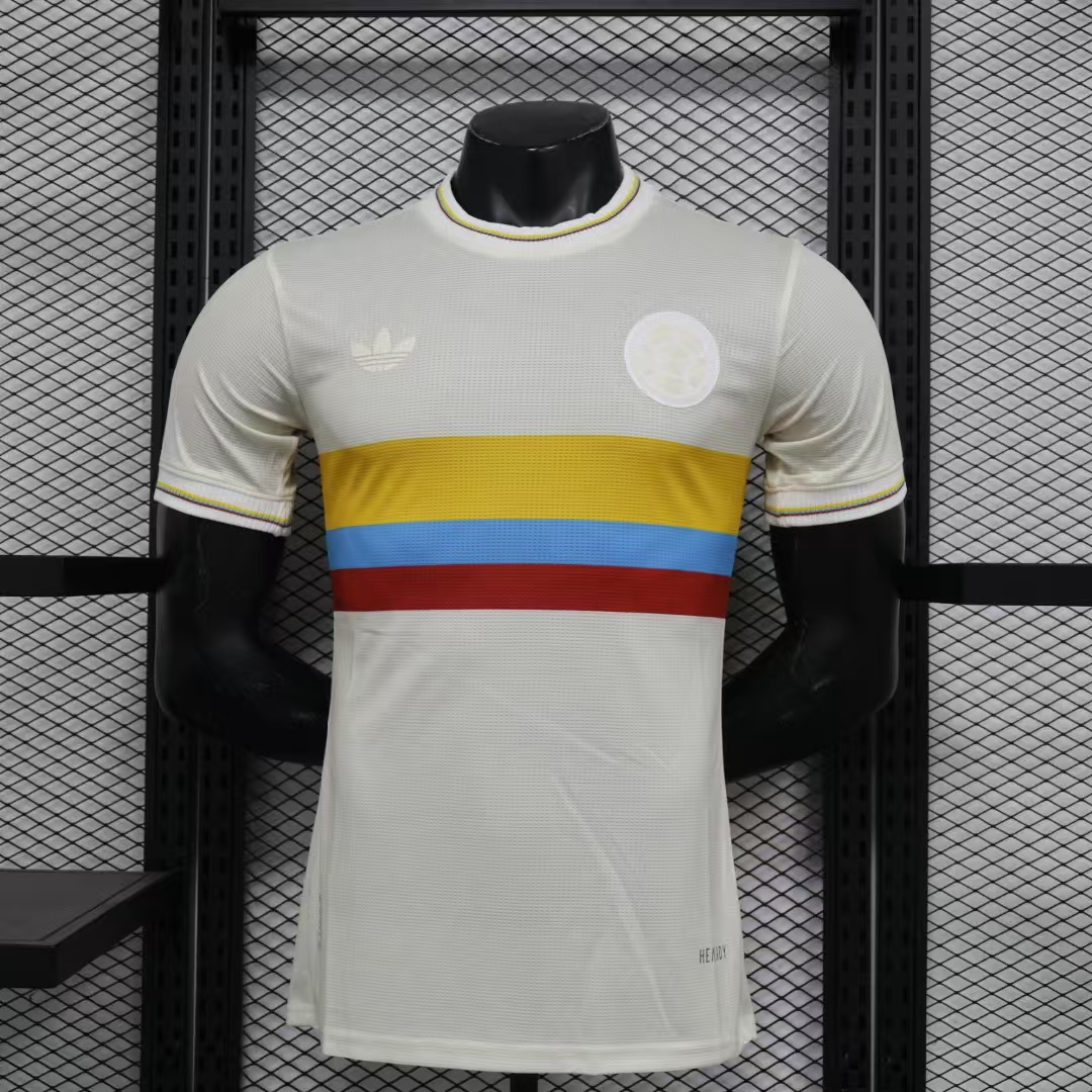 Colombia Authentic Soccer Jersey Shirt 2024 - 100th Anniversary