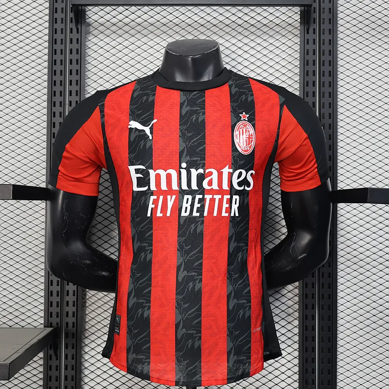 AC Milan Authentic Soccer Jersey Home Shirt 2025/26