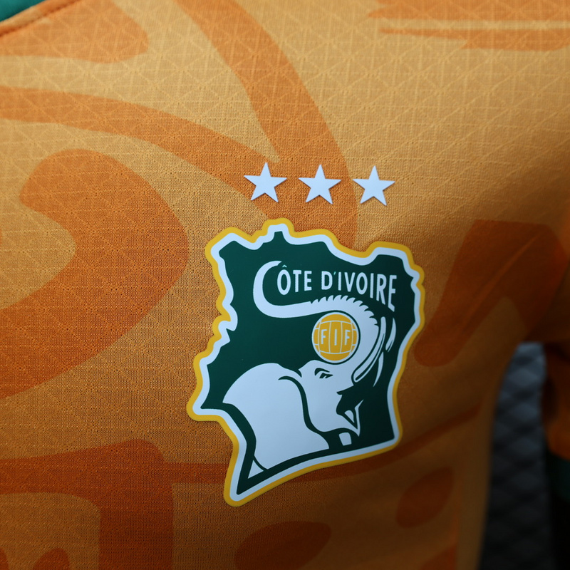 Ivory Coast Authentic Soccer Jersey Home Shirt 2024
