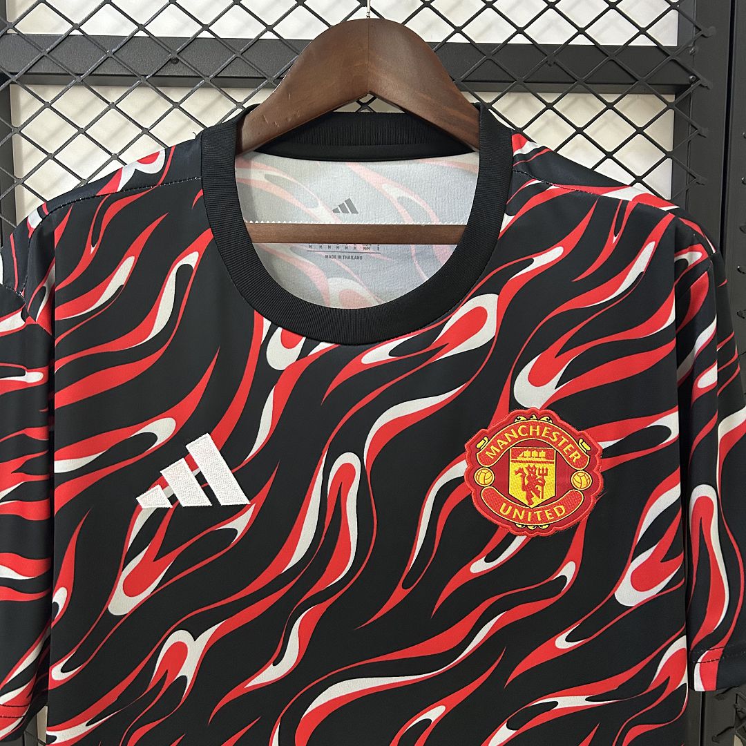 Manchester United Pre-Match Football Jersey Shirt 2025/26
