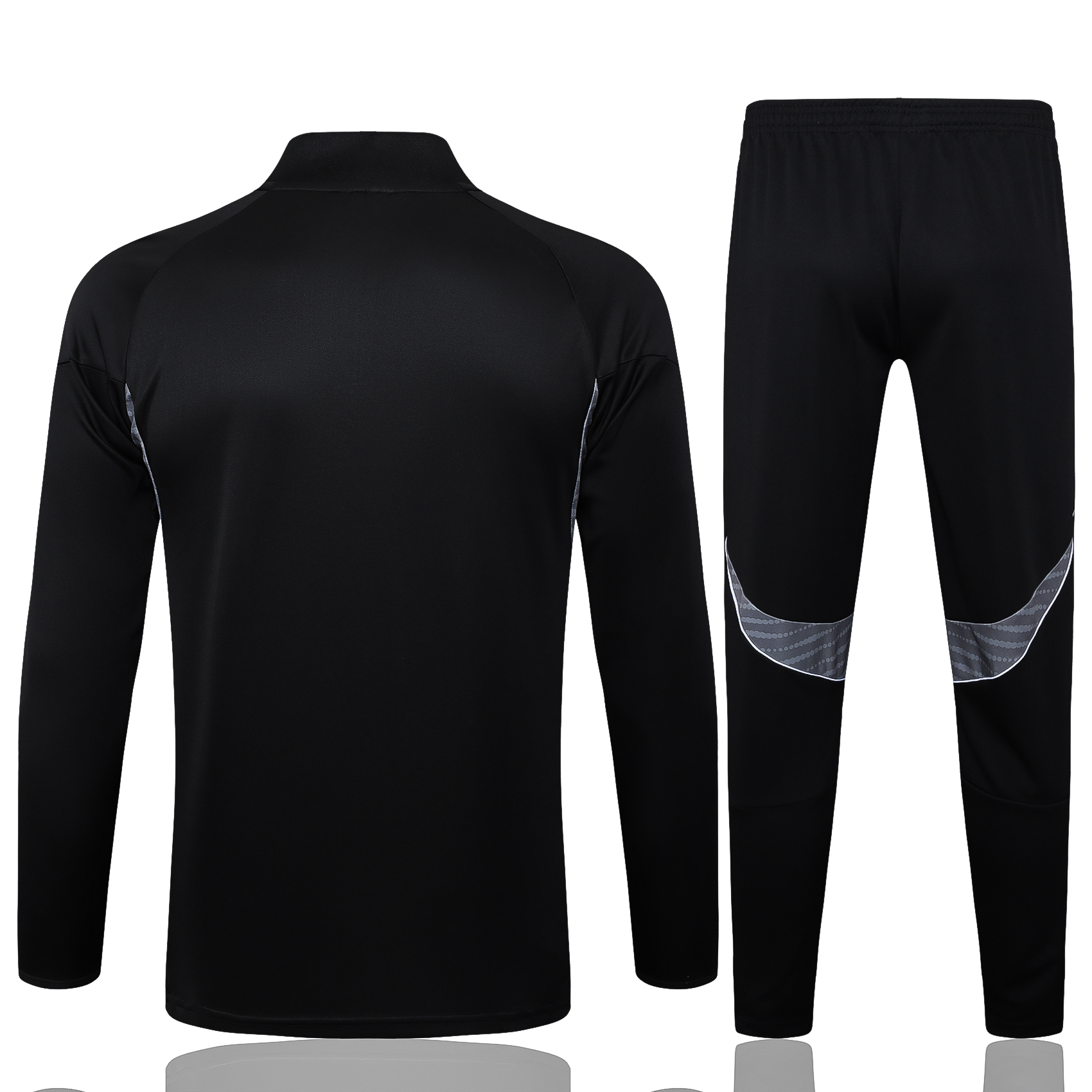 Real Madrid Training Kit (Sweatshirt+Pants) Black 2025/26