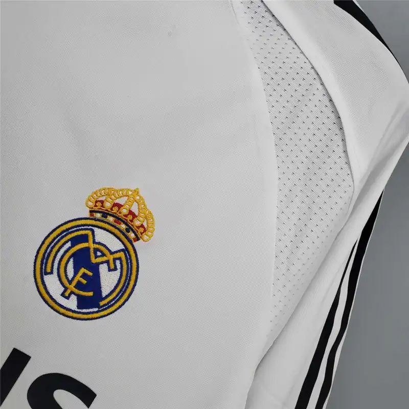 Real Madrid Retro Jersey Home Custom Soccer Shirt 2005-06
