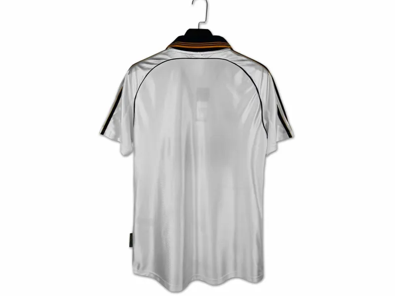 Real Madrid Retro Jersey Home Custom Soccer Shirt 1998-00