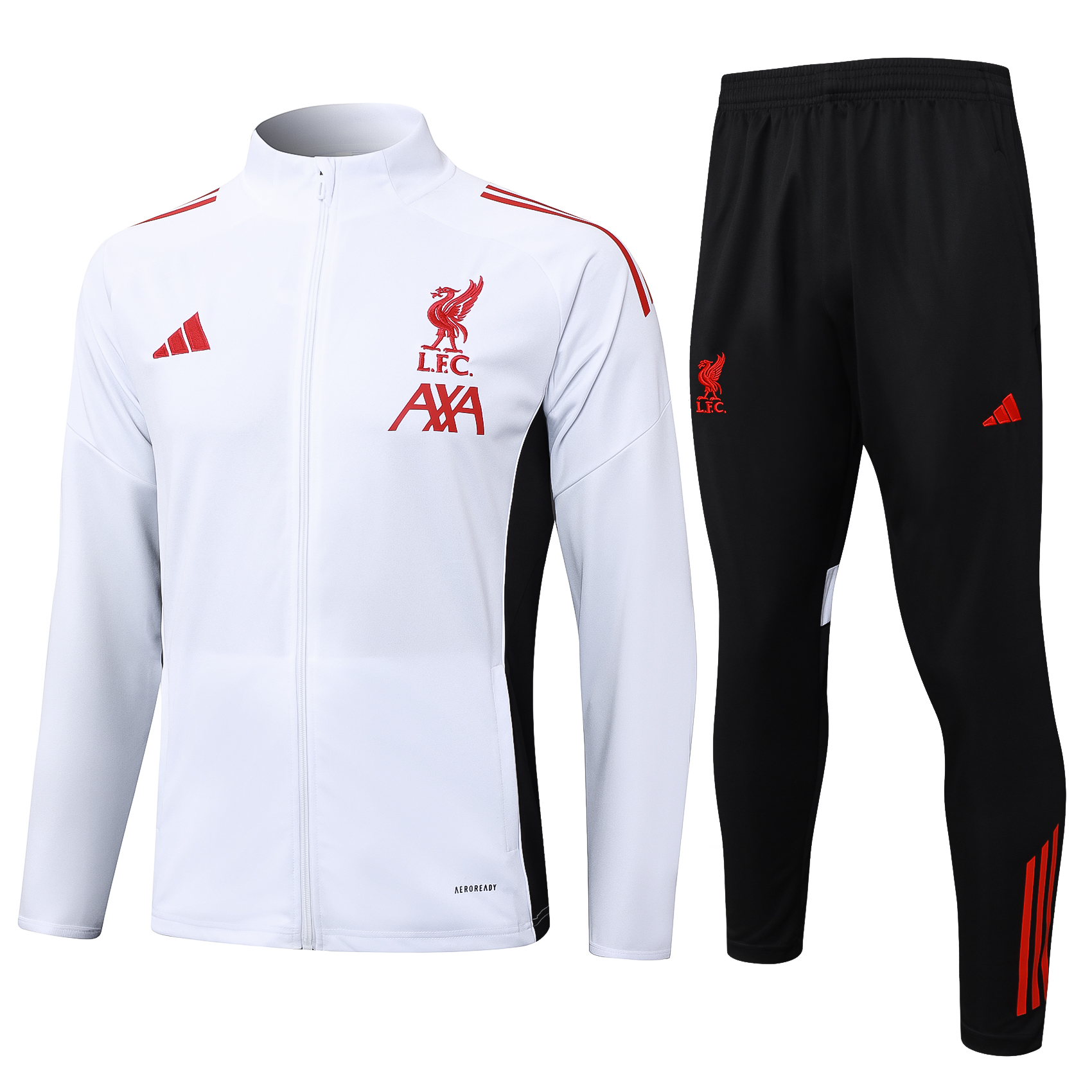 Liverpool Training Kit (Jacket+Pants) White 2025/26
