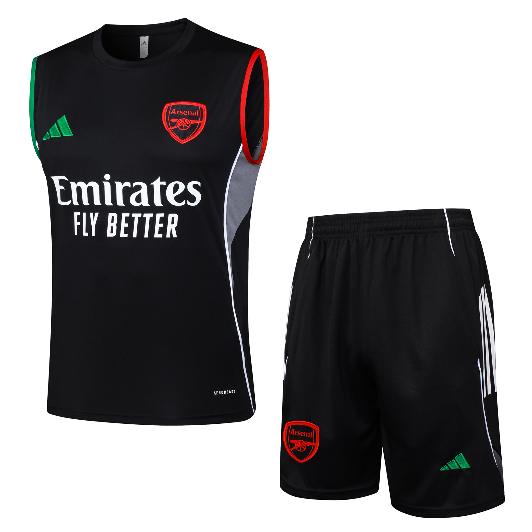 Arsenal Sleeveless Training Kit Black 2025/26