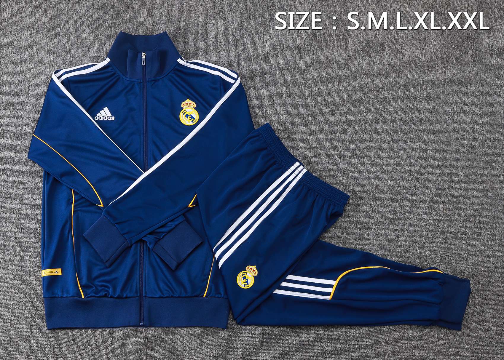 Real Madrid Training Kit (Jacket+Pants) Royalblue 2025/26