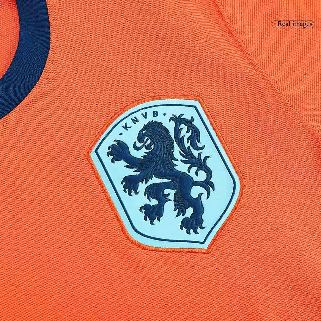 Netherlands Soccer Jersey Home Custom Shirt EURO 2024