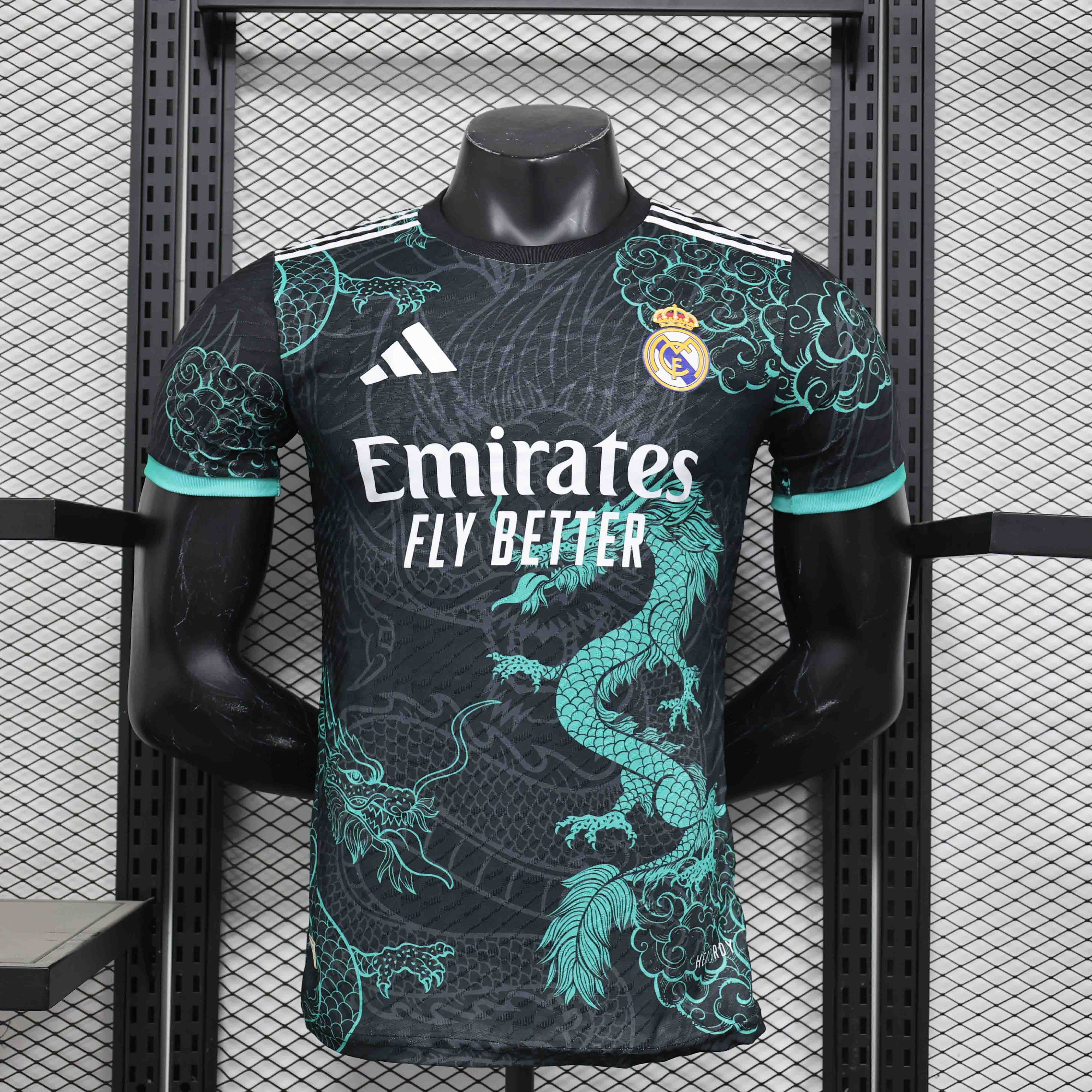 Real Madrid Authentic Soccer Jersey Dragon Special Edition Shirt 2025/26