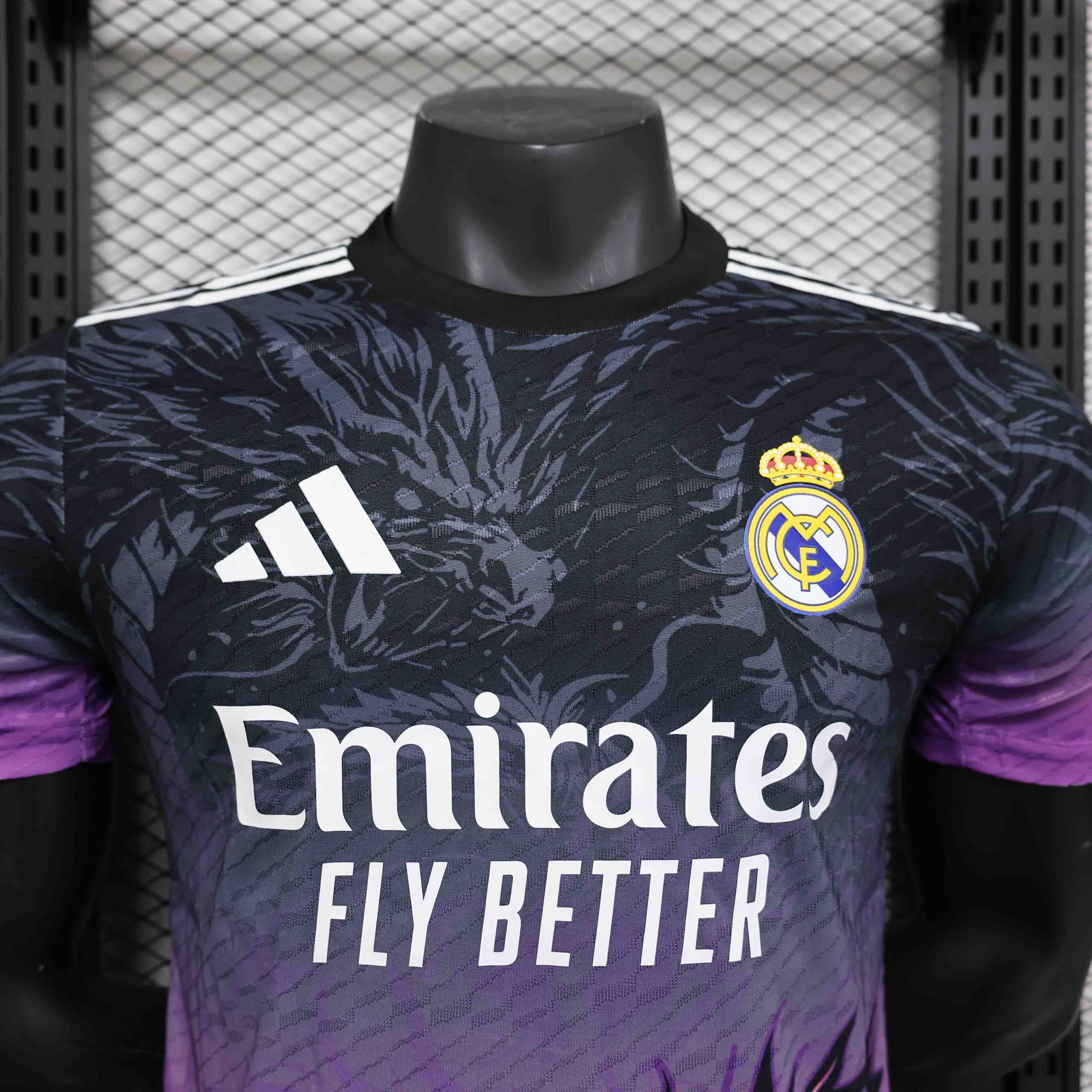 Real Madrid Authentic Soccer Jersey Dragon Special Edition Shirt 2024/25