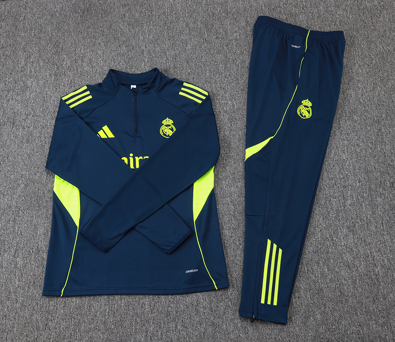 Real Madrid Training Kit (Sweatshirt+Pants) Royalblue 2025/26