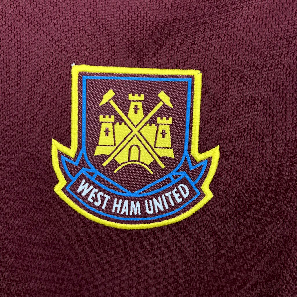 West Ham United Retro Football Jersey Home Custom Shirt 1999/01