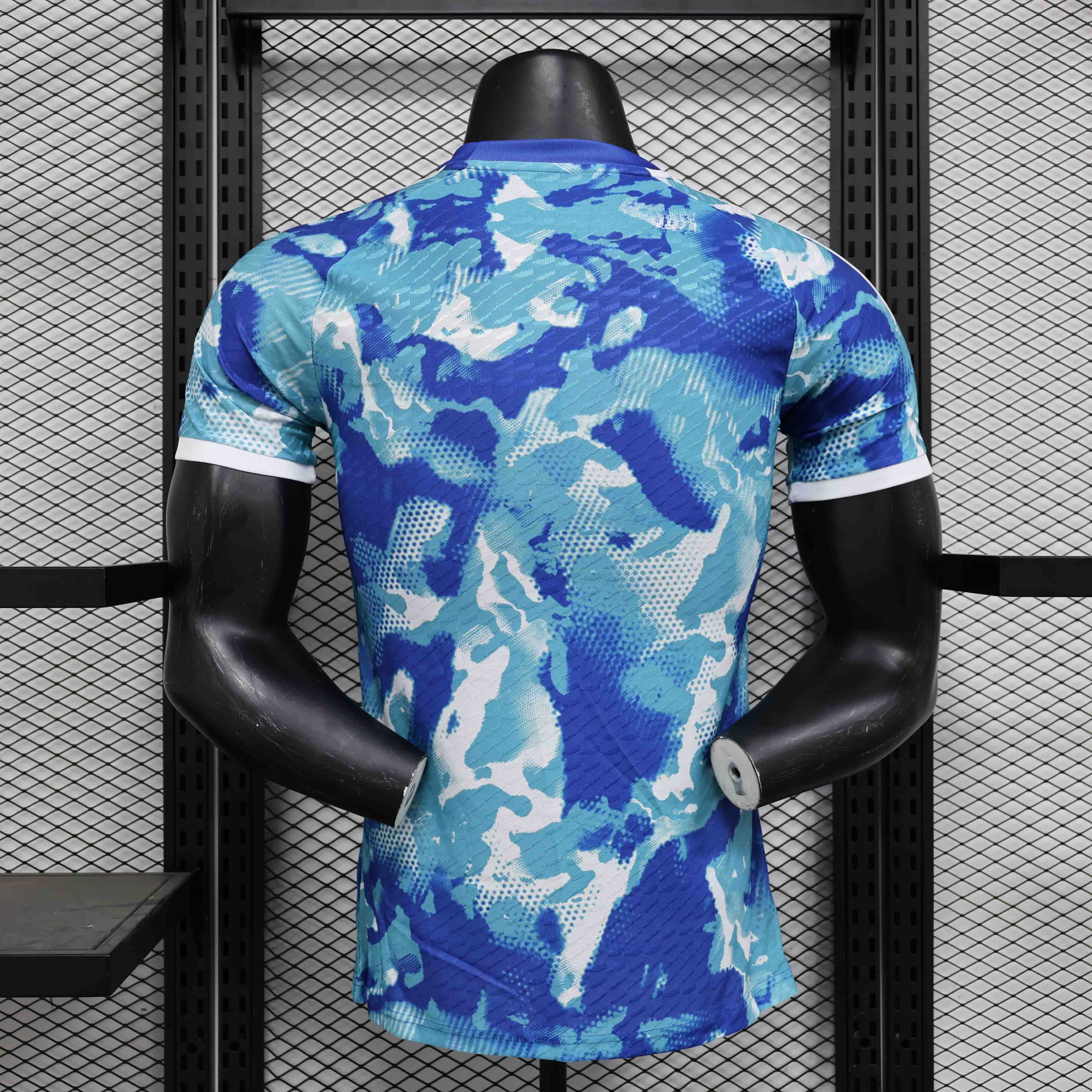 Real Madrid Authentic Soccer Jersey Ocean Special Edition Shirt 2024/25