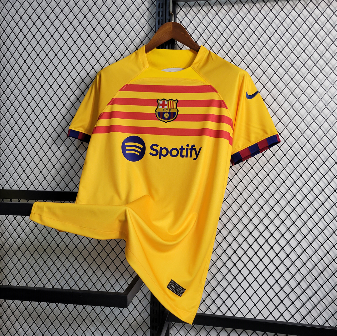 Barcelona Fourth Away Soccer Jersey Custom Shirt 2022/23