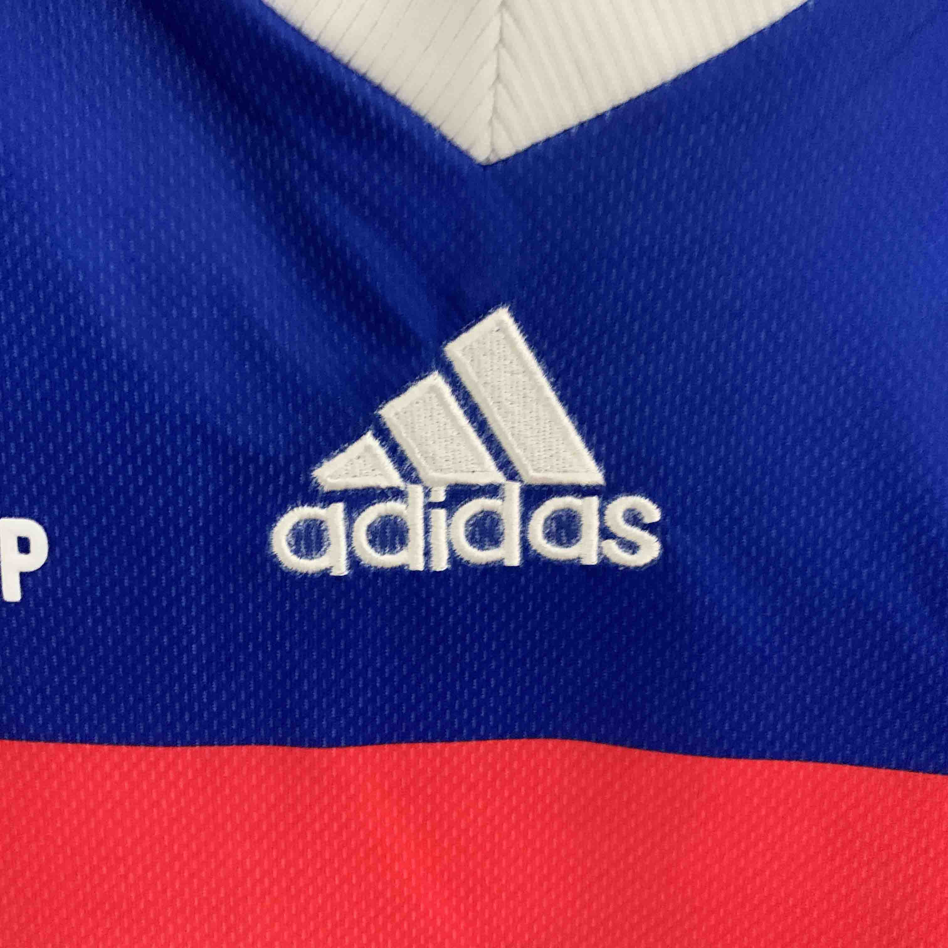 France Retro Soccer Jersey Home Long Sleeve Custom Shirt World Cup 1998