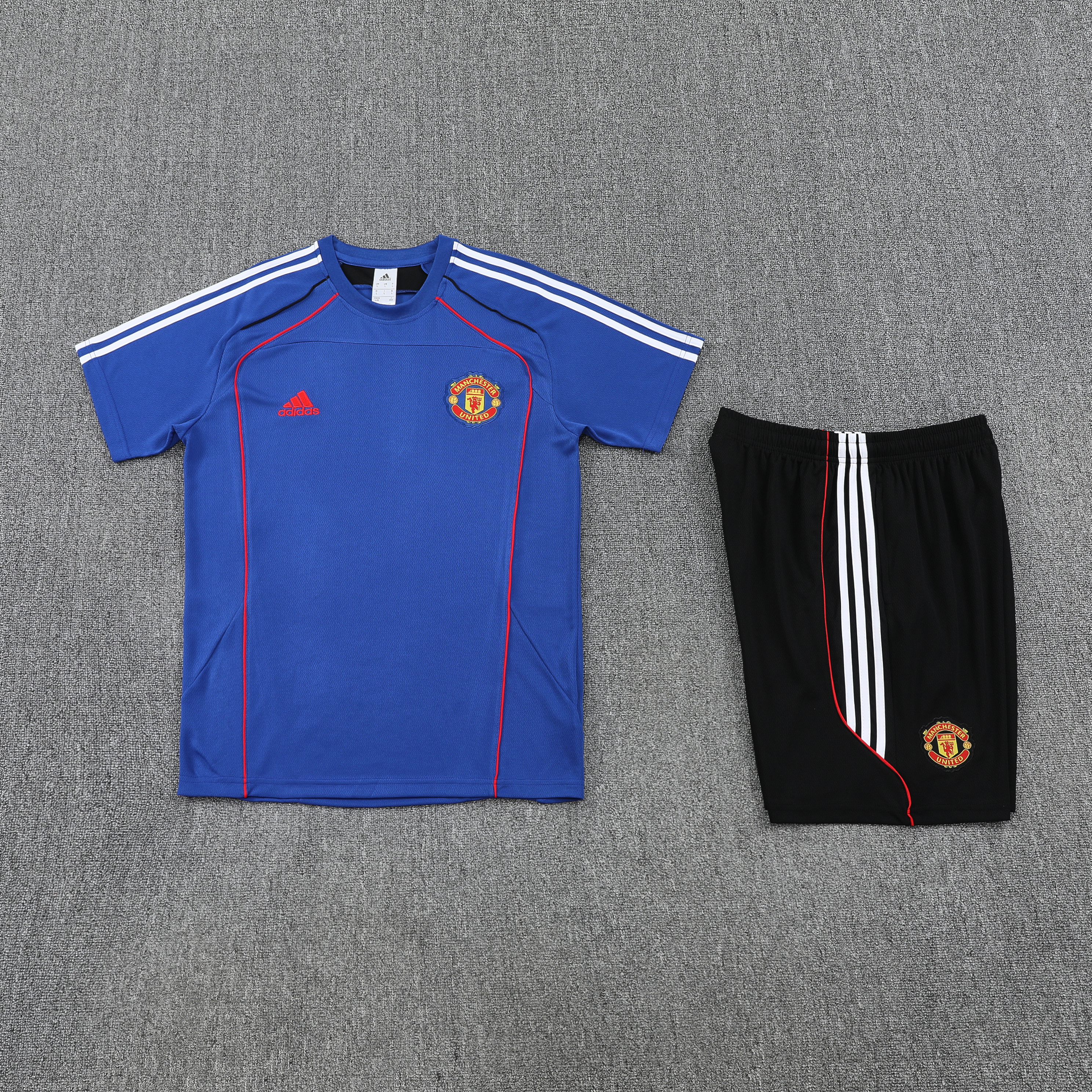 Manchester United Training Jersey Kit Blue 2025/26