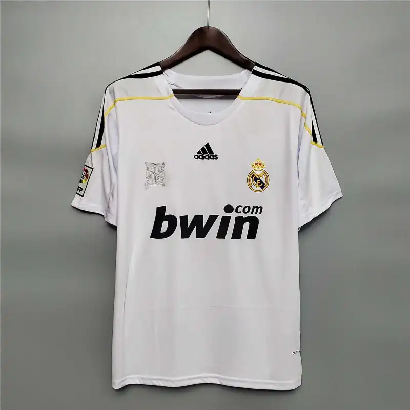 Ronaldo #9 Real Madrid Retro Jersey Home Soccer Shirt 2009/10