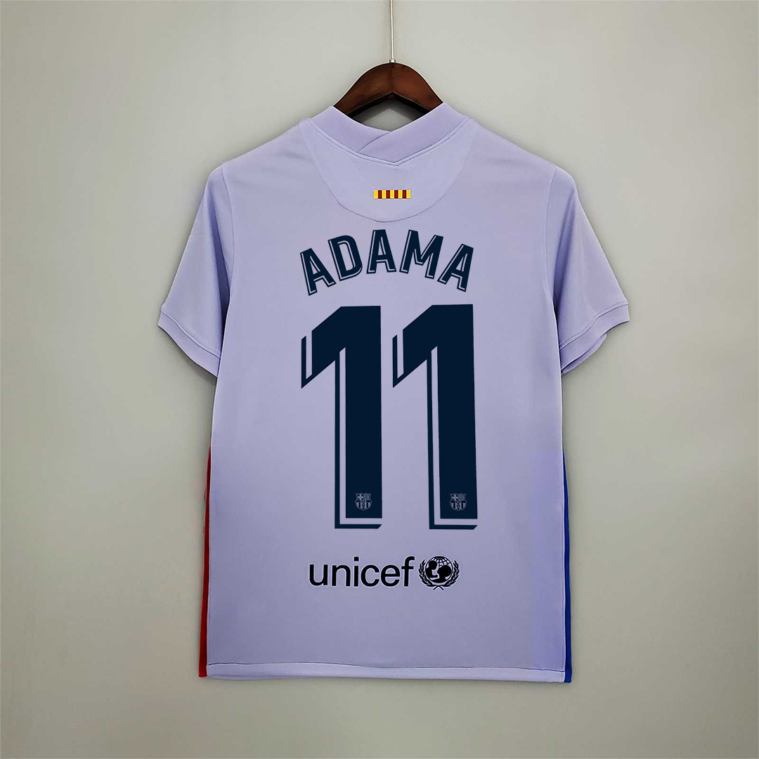 Barcelona Retro Jersey Away Soccer Shirt 2021/22