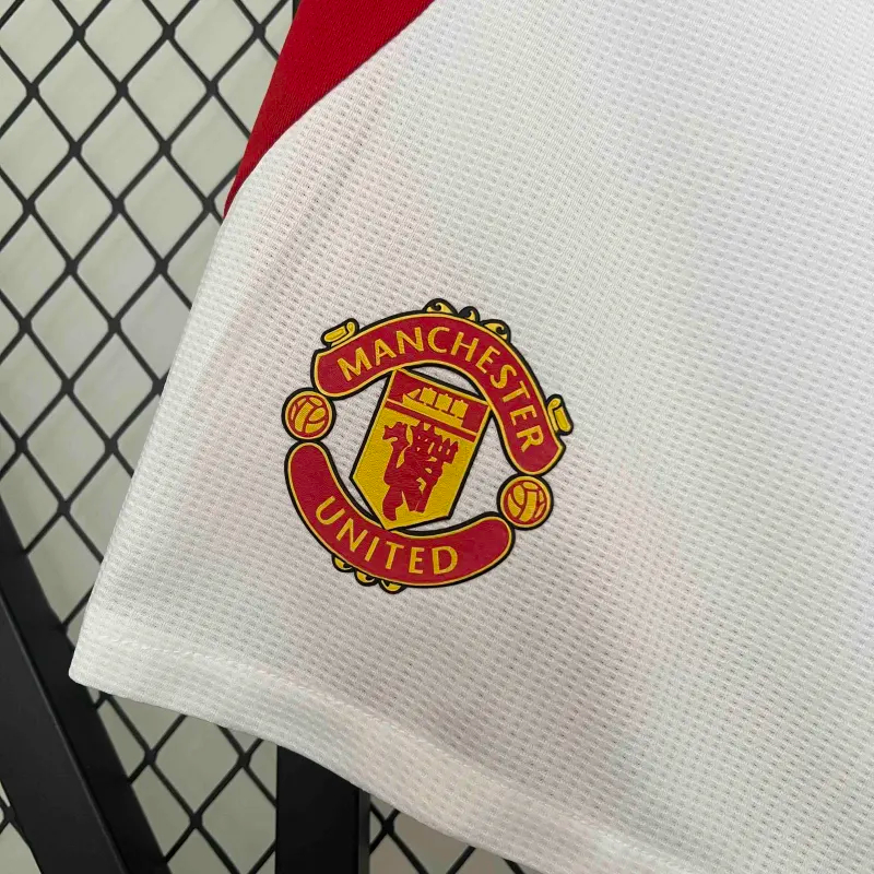 Manchester United Home Football Jersey Shorts 2024/25