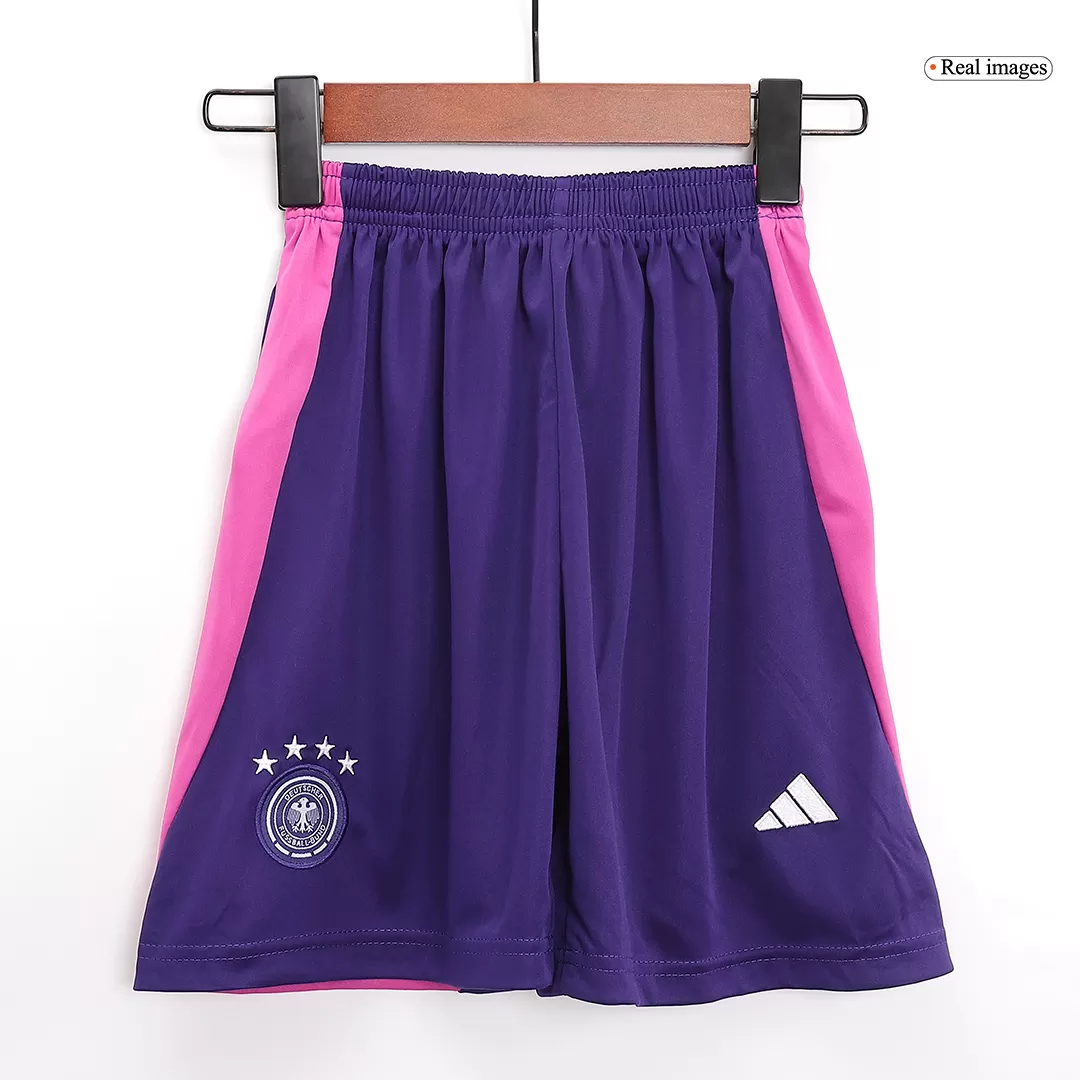 Germany Away Football Uniform Kids Kit Jersey+Shorts EURO 2024