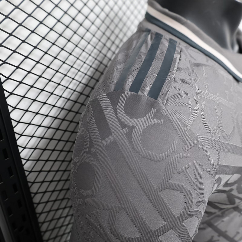 Real Madrid Authentic Soccer Jersey Third Away Shirt Long Sleeve 2024/25