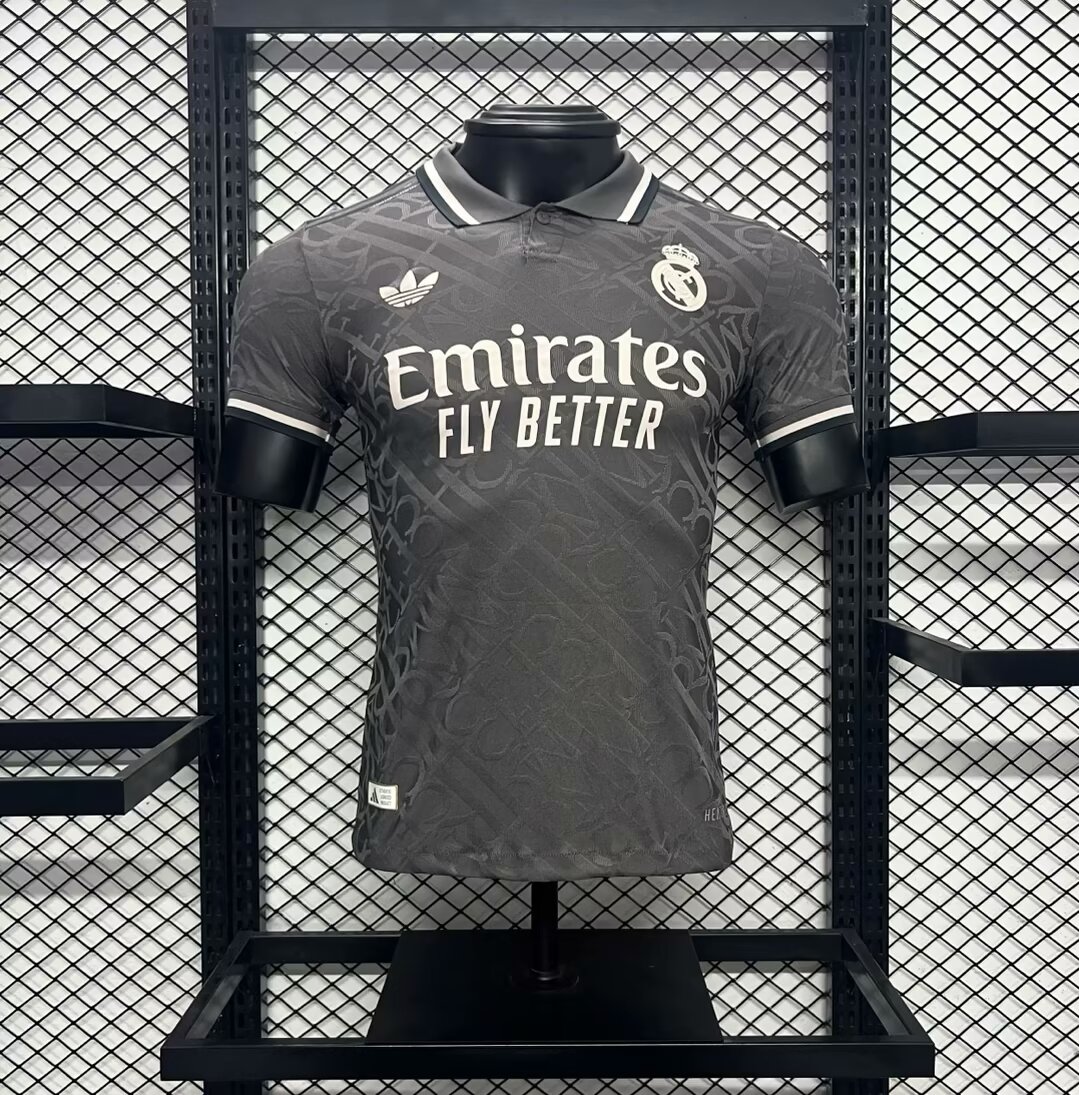 Real Madrid Authentic Soccer Jersey Third Away Shirt 2024/25