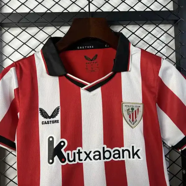 Athletic Club de Bilbao Soccer Jersey Homee Kids Kit Jersey+Shorts 2025/26