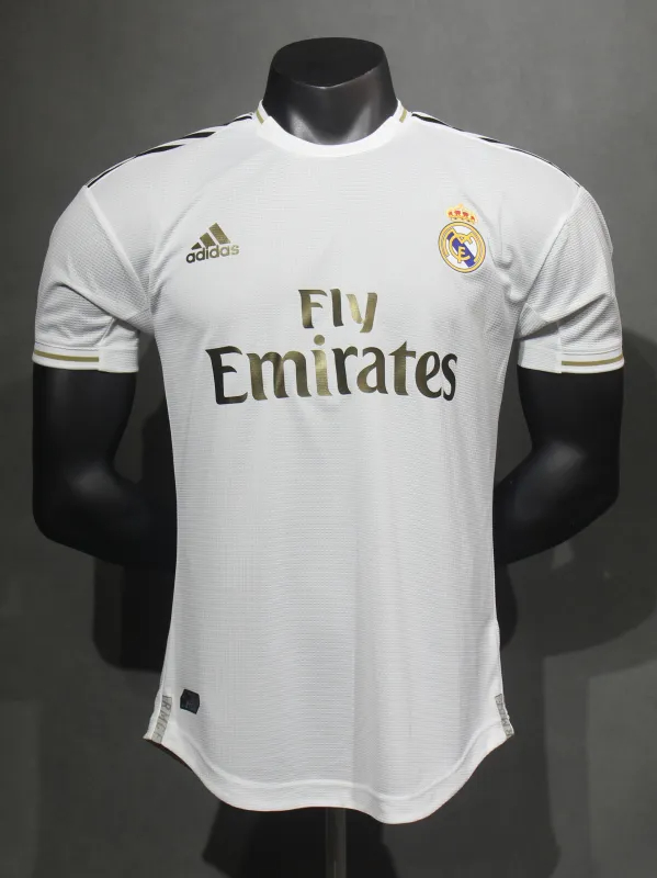Real Madrid Authentic Retro Jersey Home Soccer Shirt 2019/20