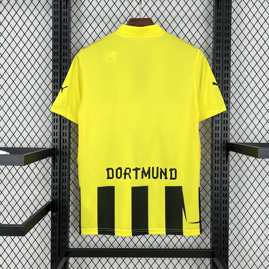 Borussia Dortmund Retro Jersey Home Soccer Shirt 2012-13