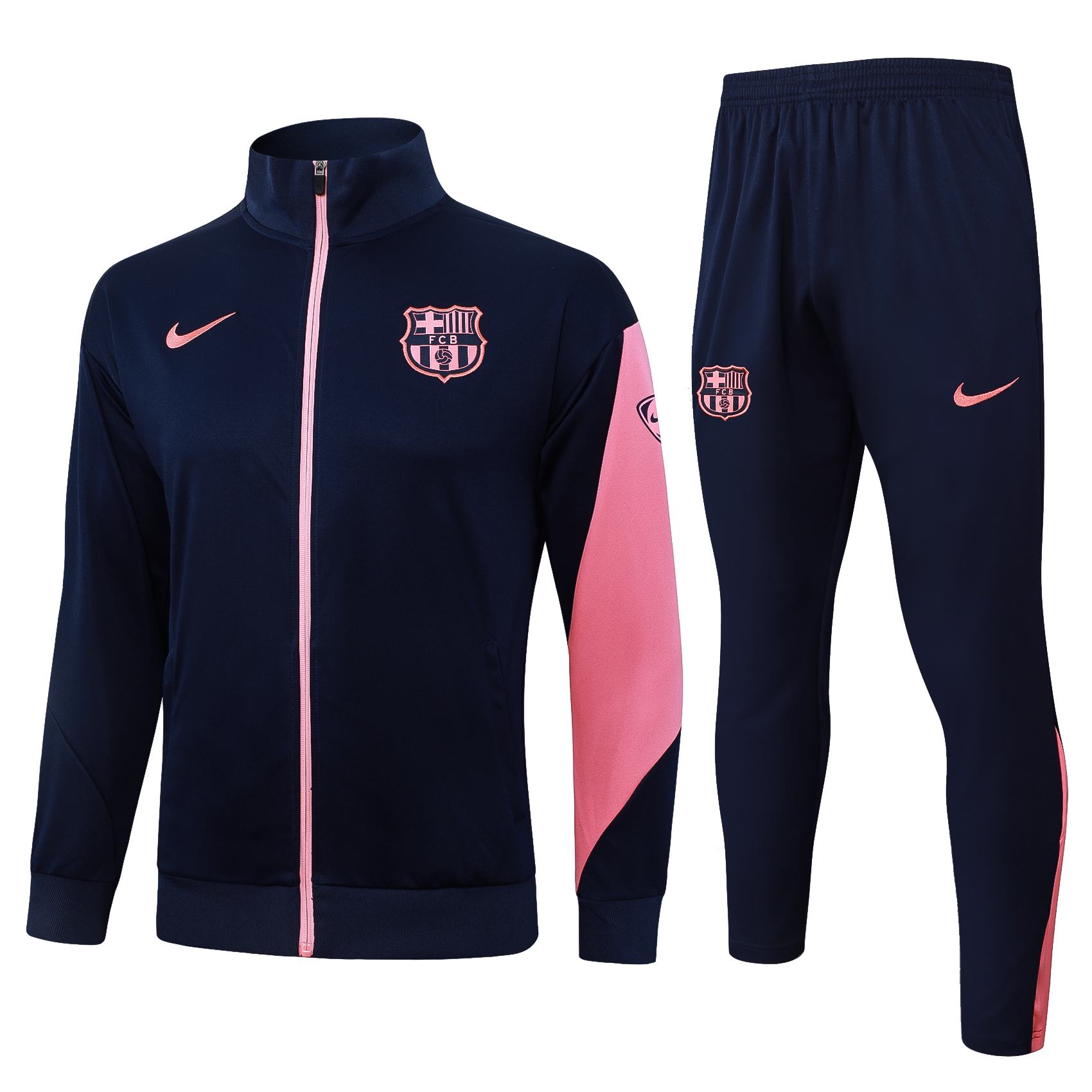 Barcelona Training Kit (Jacket+Pants) Cyan 2025/26