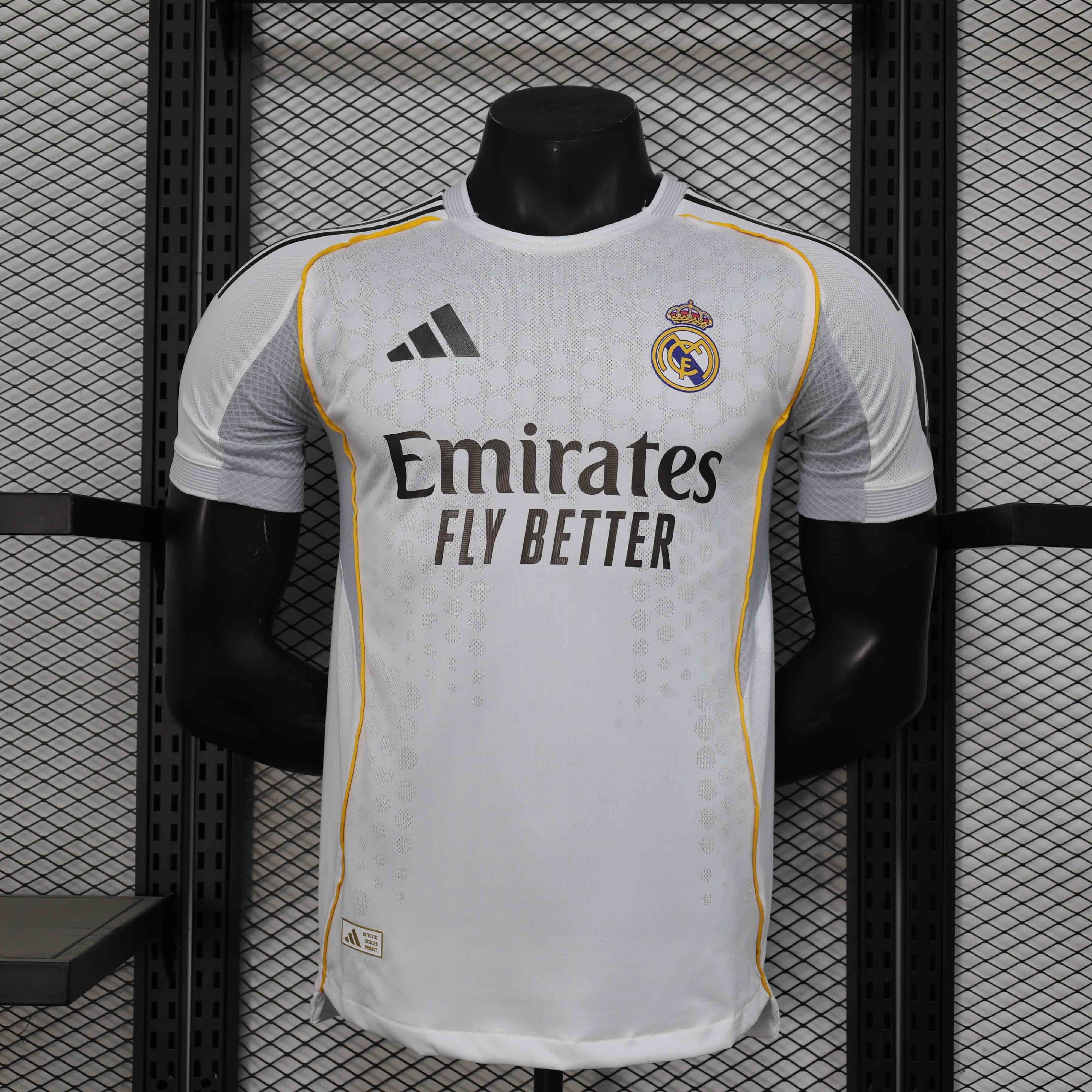 Real Madrid Authentic Soccer Jersey Home Shirt 2025/26